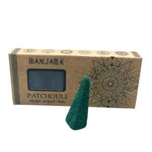 10 Cônes Encens Pyramidaux Banjara Smudge - Patchouli