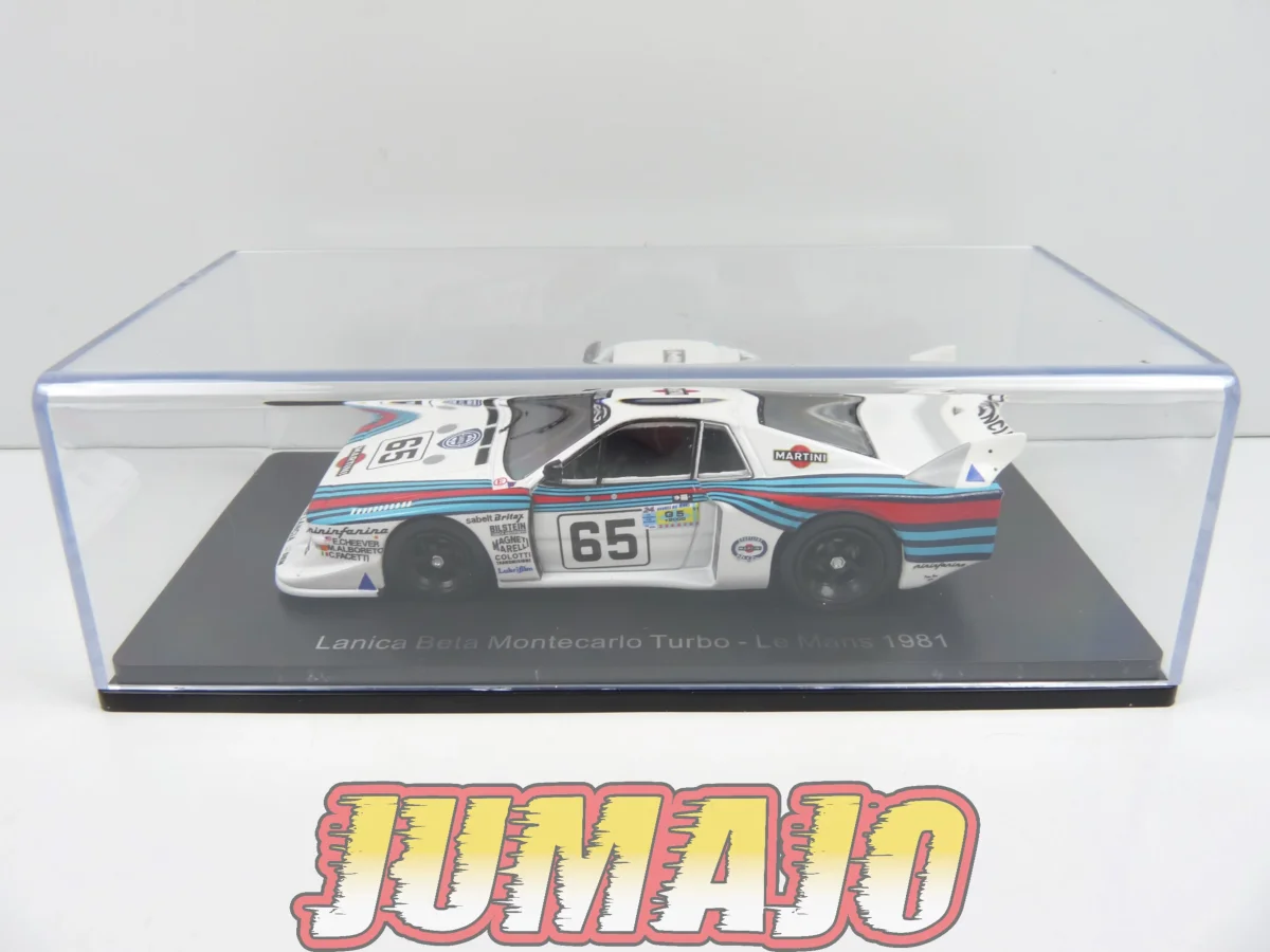 24H154 1/43 HACHETTE Japon 24 Heures Le Mans : Lancia Beta Montecarlo Turbo 1981 Cheever #65 – Image 5