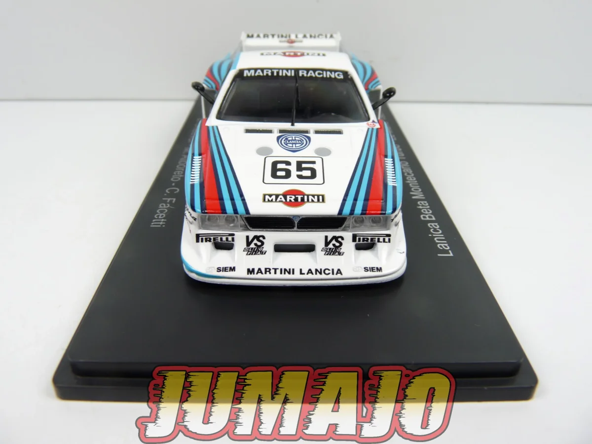 24H154 1/43 HACHETTE Japon 24 Heures Le Mans : Lancia Beta Montecarlo Turbo 1981 Cheever #65 – Image 6