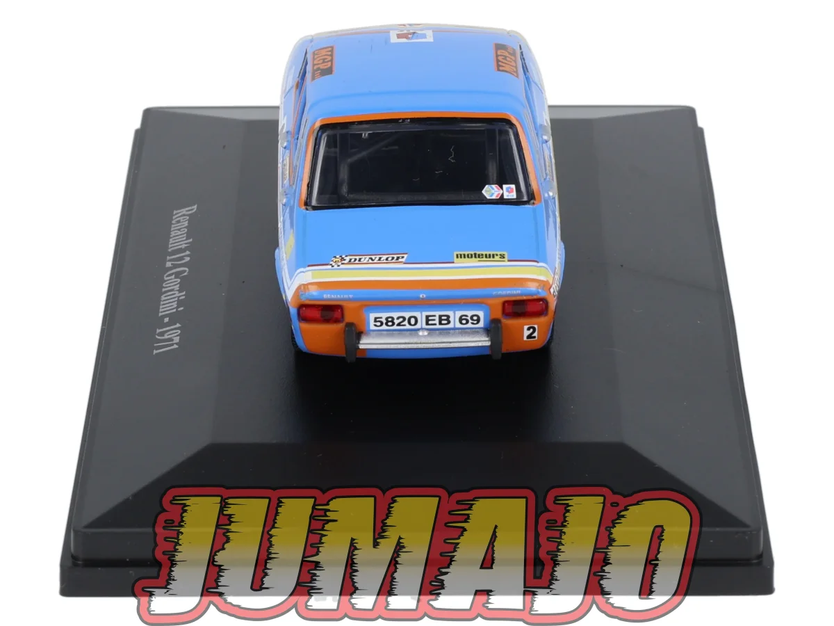 ALP23 Voiture 1/43 Eligor RENAULT 12 Gordini 1971 #2 – Image 5