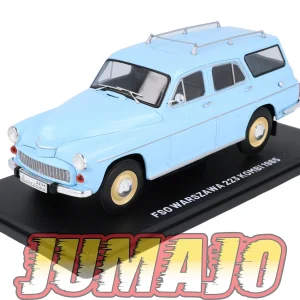 VQR44 Voiture 1/24 Hachette Roumanie : FSO WARSZAWA 223 Kombi 1965