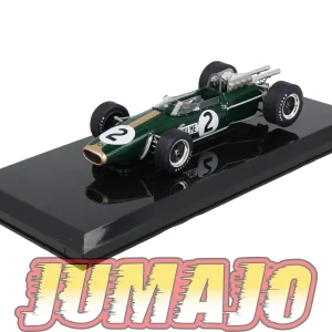 VQVC70 Voiture Course 1/24 Altaya Formule 1 BRABHAM BT24 1967 #2 D.Hulme