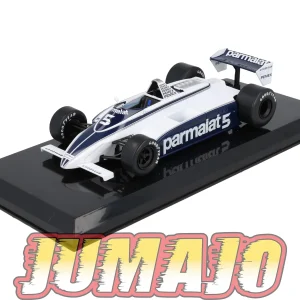 VQVC75 Voiture Course 1/24 Altaya Formule 1 BRABHAM BT49C 1981 #5 N.Piquet